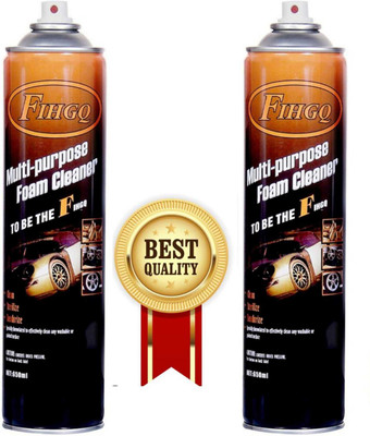 BINIV car & Bike Foaming Cleaner And Car Washing Liquid (650 ml) (Pack of 2) 2FW Vehicle Interior Cleaner(650 ml)