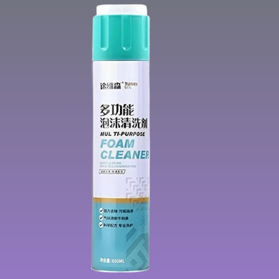 Omlora Multi use Cleaning agent Bubbly and Bottle foamcleanerspray410 Vehicle Interior Cleaner(650 ml)