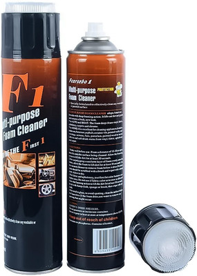 KolorFish Multipurpose Foam Cleaner Spray for Car Sofa Leather F1 Universal Multipurpose Foam Cleaner Spray for Car Sofa Leather Carpet Vehicle Interior Cleaner(650 ml)