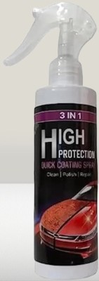 AUTOGROOMZ AUTOGROMMZ 3 in 1 high protection quick car coating spray Car Polish Spray, Pack of 1 Vehicle Interior Cleaner Vehicle Interior Cleaner(200 ml)