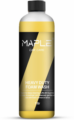 Maple Foam Wash Foam Wash for Bike and Car Vehicle Interior Cleaner(1000 ml)