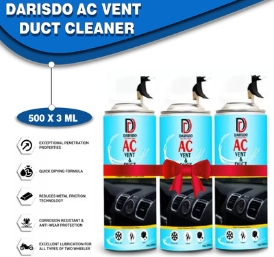Darisdo Car AC Vent & Duct Cleaner Odor Form Spray AC Vent & Duct Cleaner Vehicle Interior Cleaner(1500 ml)