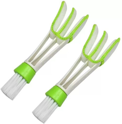 carempire Car Air Vent Cleaning Brush Multi-function Cleaning Brush for Car Air Vent -2 Microfiber Cleaner Tool Vehicle Interior Cleaner(100 g)