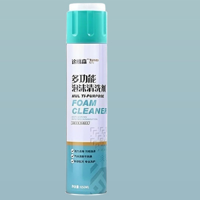 Ruddrxa Multipurpose while Remover Froth Bottle foamcleanerspray59 Vehicle Interior Cleaner(650 ml)
