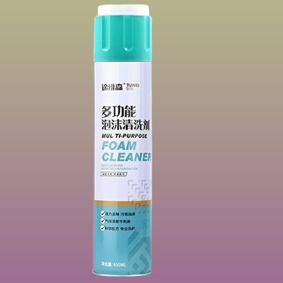 Vnjyaex Versatile Lather Detergent Spray foamcleanerspray462 Vehicle Interior Cleaner(650 ml)