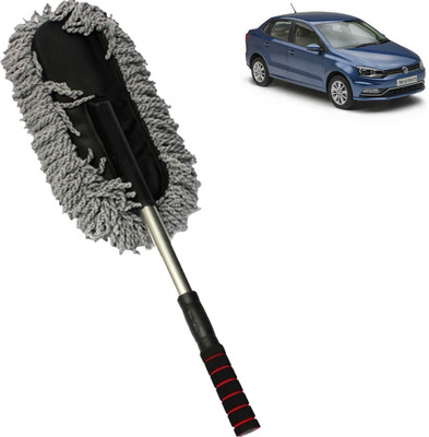 SRBK fashion 🧽 Premium Extendable Handle Car Duster for Wet & Dry Dusting with Microfiber🌧️ 840 -DUSTER_MICROFIBER FLEXIBLE CLEANING DUSTER_ Vehicle Interior Cleaner(10 ml)