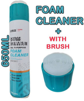 JERITO Foaming 1 Multipurpose Cleaner Foam /Car Sponge Foam Spray /Foam Cleaner /Car Accessories Vehicle Interior Cleaner(650 ml)