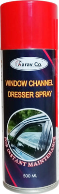 AARAV CO. Window Channel Dresser Spray |Multi-Use Spray For Car & Home| Vehicle Interior Cleaner(500 ml)