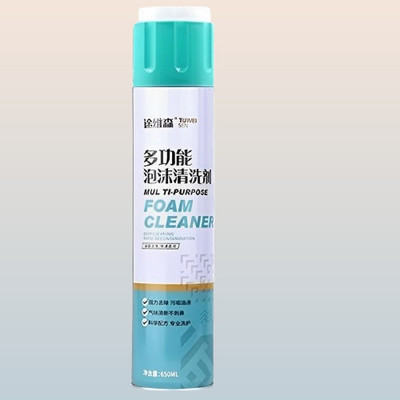 Aelvora Multi use Solution and Froth Aerosol foamcleanerspray18 Vehicle Interior Cleaner(650 ml)