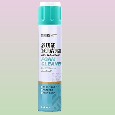 Omnmeris Multipurpose Bubbly Solution Aerosol foamcleanerspray413 Vehicle Interior Cleaner(650 ml)