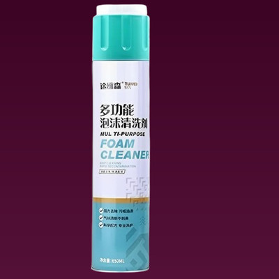 Kluvona All purpose Froth Solution while Dispenser foamcleanerspray274 Vehicle Interior Cleaner(650 ml)