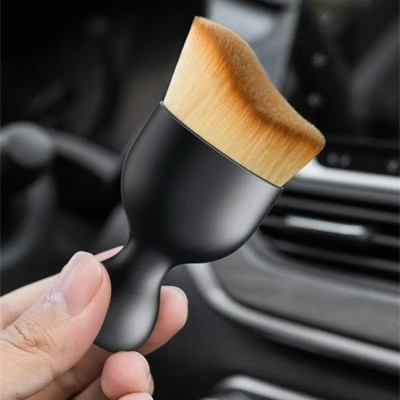 THENILKANTh Nilkanth Car Interior Detailing Soft Brush,Auto Interior Dust Brush Microfibre Wet and Dry Brush(Multicolor)