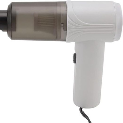 Orelius Fire 2 in 1 Handheld Vacuum Car Cleaner Air Duster Wireless Rechargeable 2 in 1 Handheld Vacuum Vehicle Interior Cleaner(600 ml)