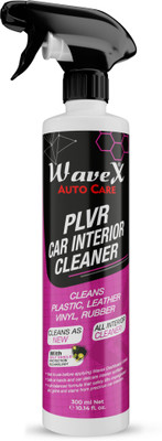Wavex Car Interior Cleaner Plastic Leather Vinyl Rubber Cleaner (300 ml) PLVR350_FK Vehicle Interior Cleaner(350 ml)