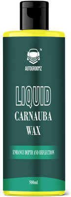 AUTOGROOMZ Car and Bike Shiner Liquid Carnauba wax For Enhance Depth and Reflection Vehicle Interior Cleaner(500 ml)
