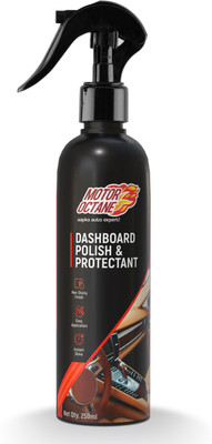 MOTOROCTANE Car Dashboard Polish & Protectant Car Polish for Interior Plastic, Vinyl & Leather Trims - Lime Fragrance Vehicle Interior Cleaner(250 ml)