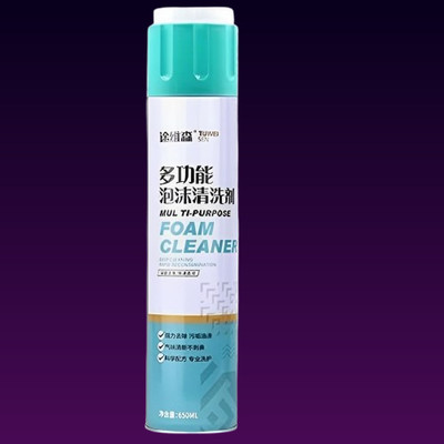 Qyfyruv All purpose Cleaner Foam Aerosol foamcleanerspray998 Vehicle Interior Cleaner(650 ml)