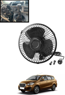 MATIES Vehicle Interior 6inch/12V Durable Black Steel Fan(Car/Van/Bus)Universal-118 Car Interior Fan(12 V)