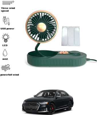 MATIES Humidifier Fan For Car Dashboard 187 Car Interior Fan(5 V)