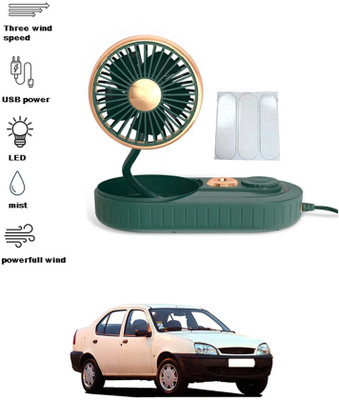 MATIES Humidifier Fan For Car Dashboard 119 Car Interior Fan(5 V)