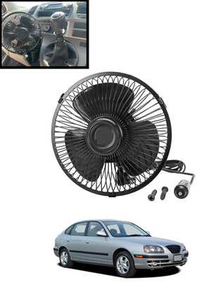 monolive 6inch/12V Durable Vehicle Interior Black Steel Fan(Car/Van/Bus)Universal -84 Car Interior Fan(12 V)