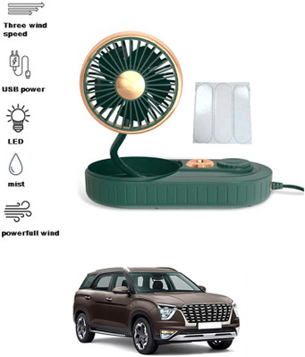 MATIES Humidifier Fan For Car Dashboard 7 Car Interior Fan(5 V)