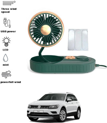 MATIES Humidifier Fan For Car Dashboard 228 Car Interior Fan(5 V)