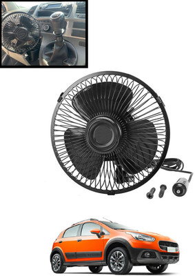 monolive 6inch/12V Durable Vehicle Interior Black Steel Fan(Car/Van/Bus)Universal -29 Car Interior Fan(12 V)