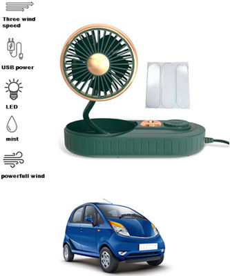 MATIES Humidifier Fan For Car Dashboard 155 Car Interior Fan(5 V)