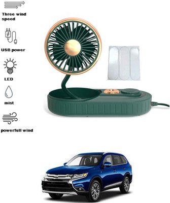 MATIES Humidifier Fan For Car Dashboard 165 Car Interior Fan(5 V)