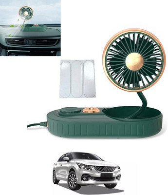 RKPSP USB Powered/3 Speeds Mist Single Head/Low Noise/360° Rotation Humidifier Fan-262 Car Interior Fan(5 V)