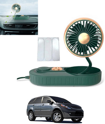 RKPSP USB Powered/3 Speeds Mist Single Head/Low Noise/360° Rotation Humidifier Fan-166 Car Interior Fan(5 V)