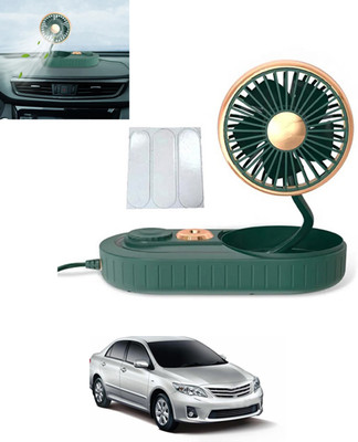 RKPSP USB Powered/3 Speeds Mist Single Head/Low Noise/360° Rotation Humidifier Fan-023 Car Interior Fan(5 V)