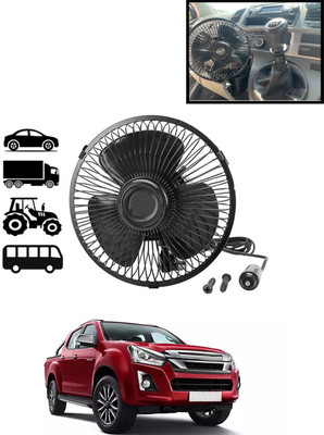 AYW 12V/6inch Black Steel Cooling Interior Fan For Car/Bus/Truck-286 Car Interior Fan(12 V)