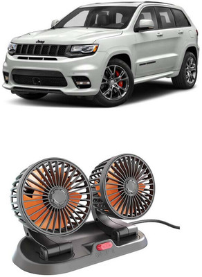 Furious3D Car Cooling Fan 12V With 360 Degree Rotation 2 Speed Fans F-1237 Car Interior Fan(12 V)