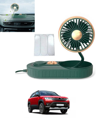 RKPSP USB Powered/3 Speeds Mist Single Head/Low Noise/360° Rotation Humidifier Fan-271 Car Interior Fan(5 V)