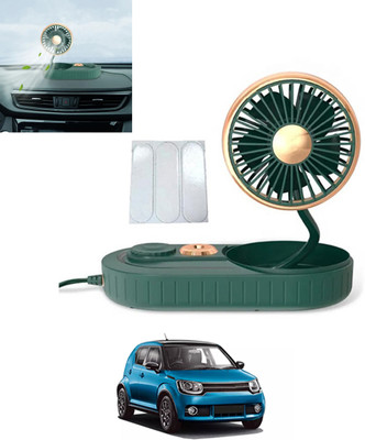 MSNP Car Dashboard Humidifier fan with USB & LED Light For Home,Office,Vehicle 147 Car Interior Fan(5 V)