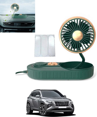 RKPSP USB Powered/3 Speeds Mist Single Head/Low Noise/360° Rotation Humidifier Fan-204 Car Interior Fan(5 V)