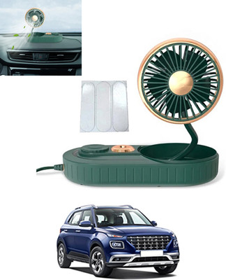 RKPSP USB Powered/3 Speeds Mist Single Head/Low Noise/360° Rotation Humidifier Fan-214 Car Interior Fan(5 V)
