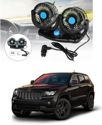 CCE Dual Head 2 Speed Strong Dashboard For Jeep Cherokee Auto Cooling Air Fan Car Interior Fan(12 V)