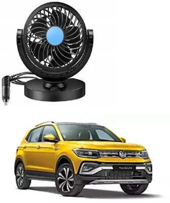 ACE Car Dashboard Fan 360 Degree Rotatable Air Cooling Mini Electric Fan for-Vehicle Car Interior Fan(12 V)