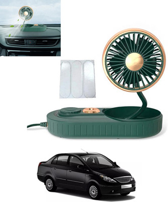 RKPSP USB Powered/3 Speeds Mist Single Head/Low Noise/360° Rotation Humidifier Fan-094 Car Interior Fan(5 V)