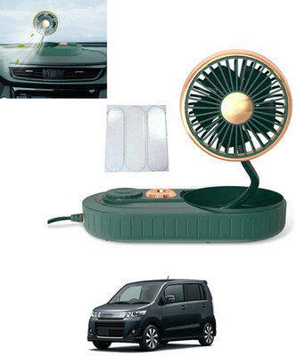 RKPSP USB Powered/3 Speeds Mist Single Head/Low Noise/360° Rotation Humidifier Fan-227 Car Interior Fan(5 V)