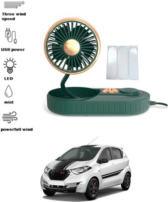 MATIES Humidifier Fan For Car Dashboard 179 Car Interior Fan(5 V)