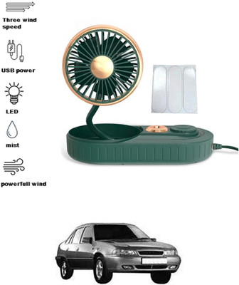 MATIES Humidifier Fan For Car Dashboard 49 Car Interior Fan(5 V)