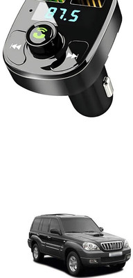 GONAMA v2.1 Car Bluetooth Device with Adapter Dongle, Transmitter(Multicolor)