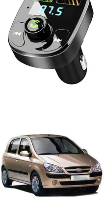 GONAMA v2.1 Car Bluetooth Device with Adapter Dongle, Transmitter(Multicolor)