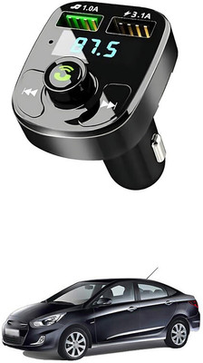 GONAMA v2.1 Car Bluetooth Device with Adapter Dongle, Transmitter(Multicolor)