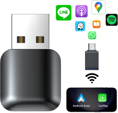 Yearwin v5.0 Car Bluetooth Device with Audio Receiver(Black)