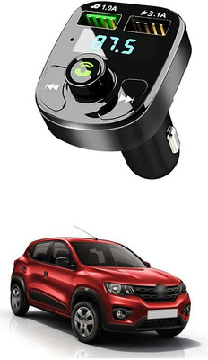 GONAMA v2.1 Car Bluetooth Device with Adapter Dongle, Transmitter(Multicolor)